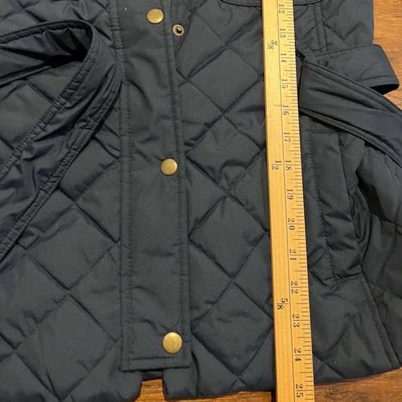 Gap womens' navy quilted jacket - Picture 6 of 8